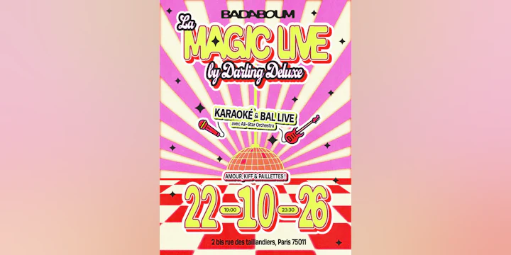 LA Magic Live By Darling Deluxe : Karaoké & Bal Live