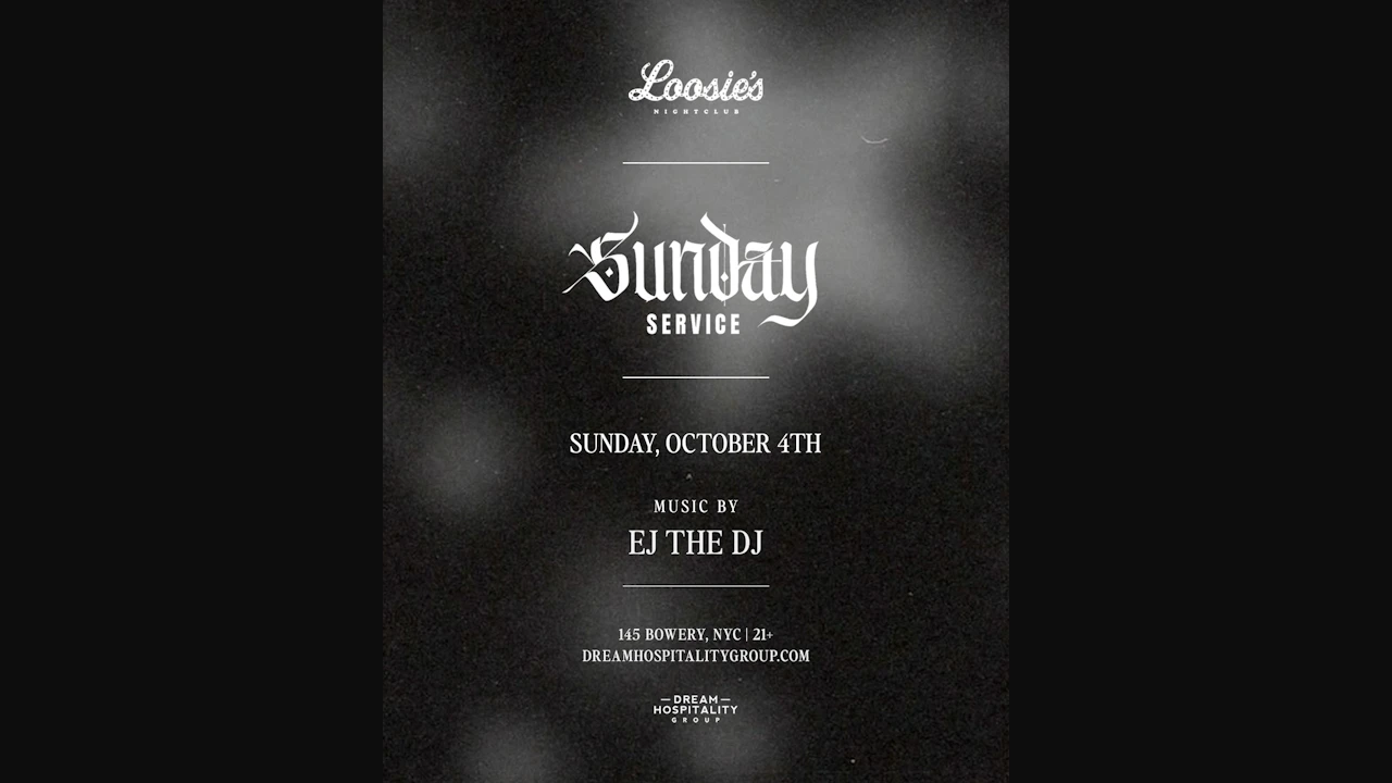 Loosie's Sunday Service