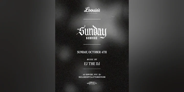 Loosie's Sunday Service