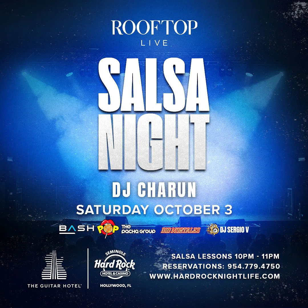 Salsa Night | Rooftop Live