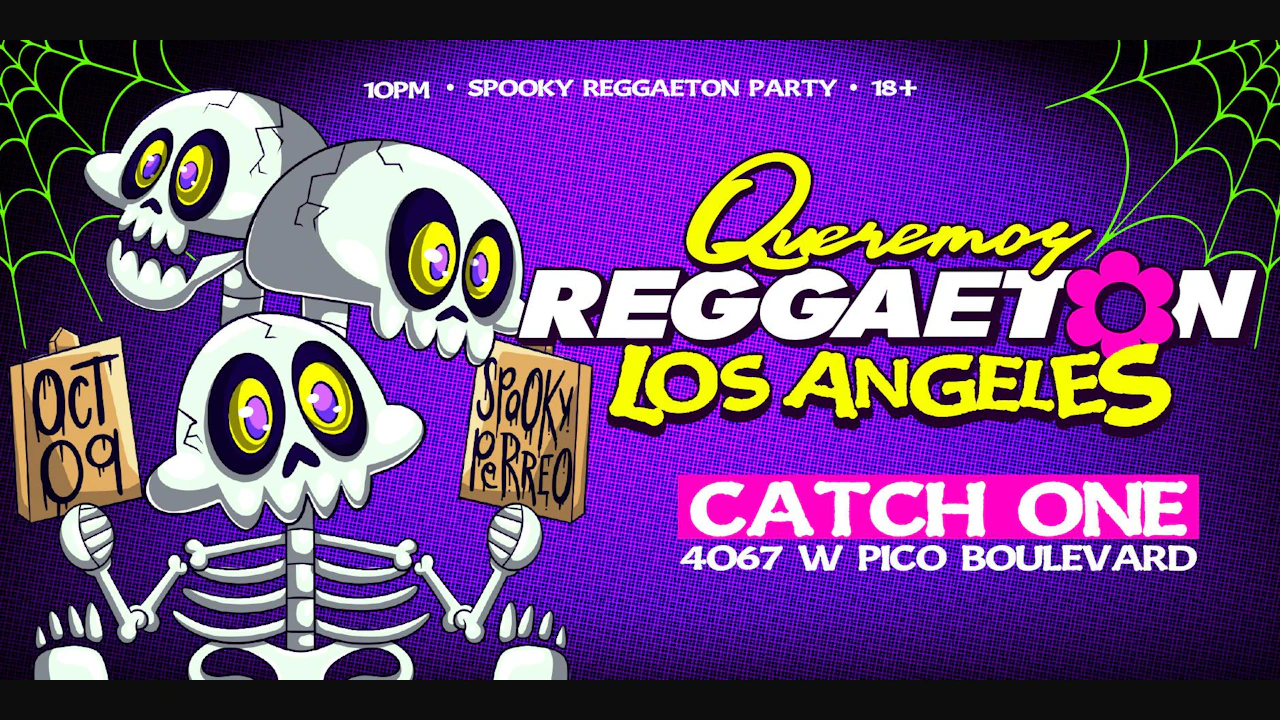 Queremos Reggaeton Party @ Catch One LA