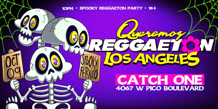 Queremos Reggaeton Party @ Catch One LA