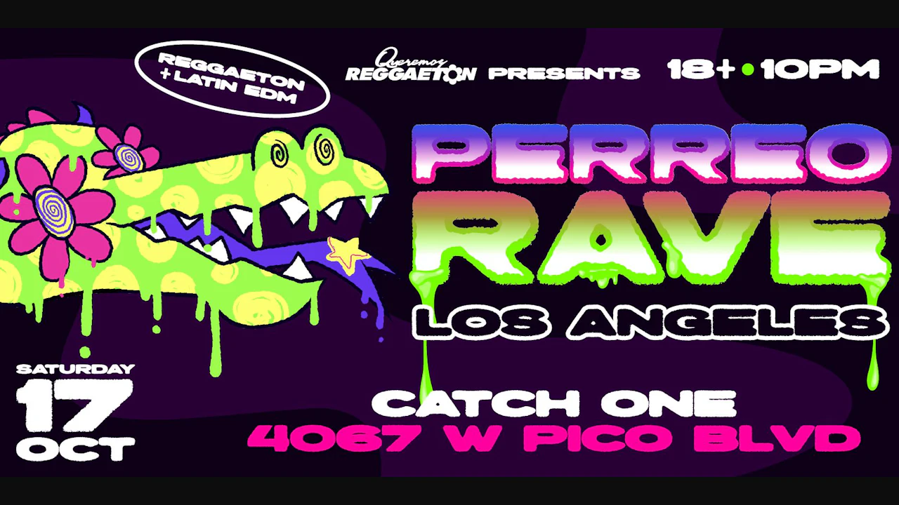 Perreo Rave @ Catch One LA 18+