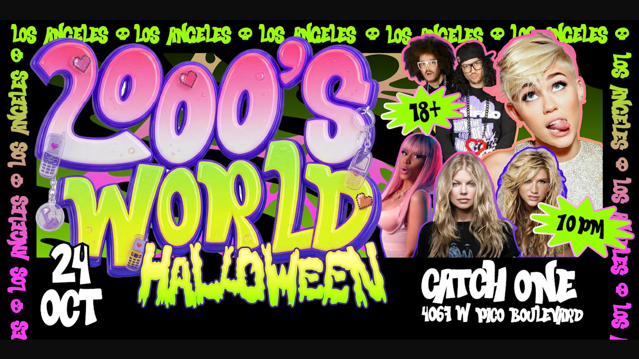 2000s World Halloween @ Catch One Los Angeles