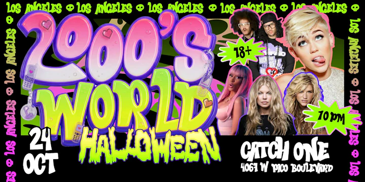 2000s World Halloween @ Catch One Los Angeles