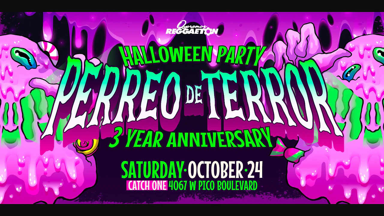 Queremos Reggaeton Halloween Party @ Catch One LA 18+