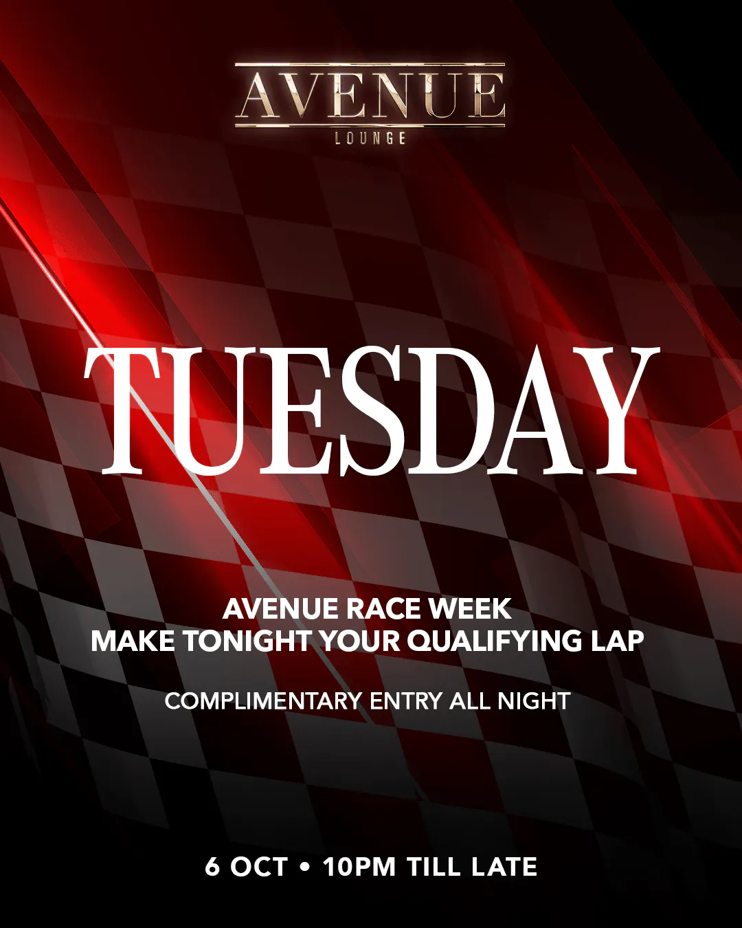Avenue Presents Race Week: Tuesday