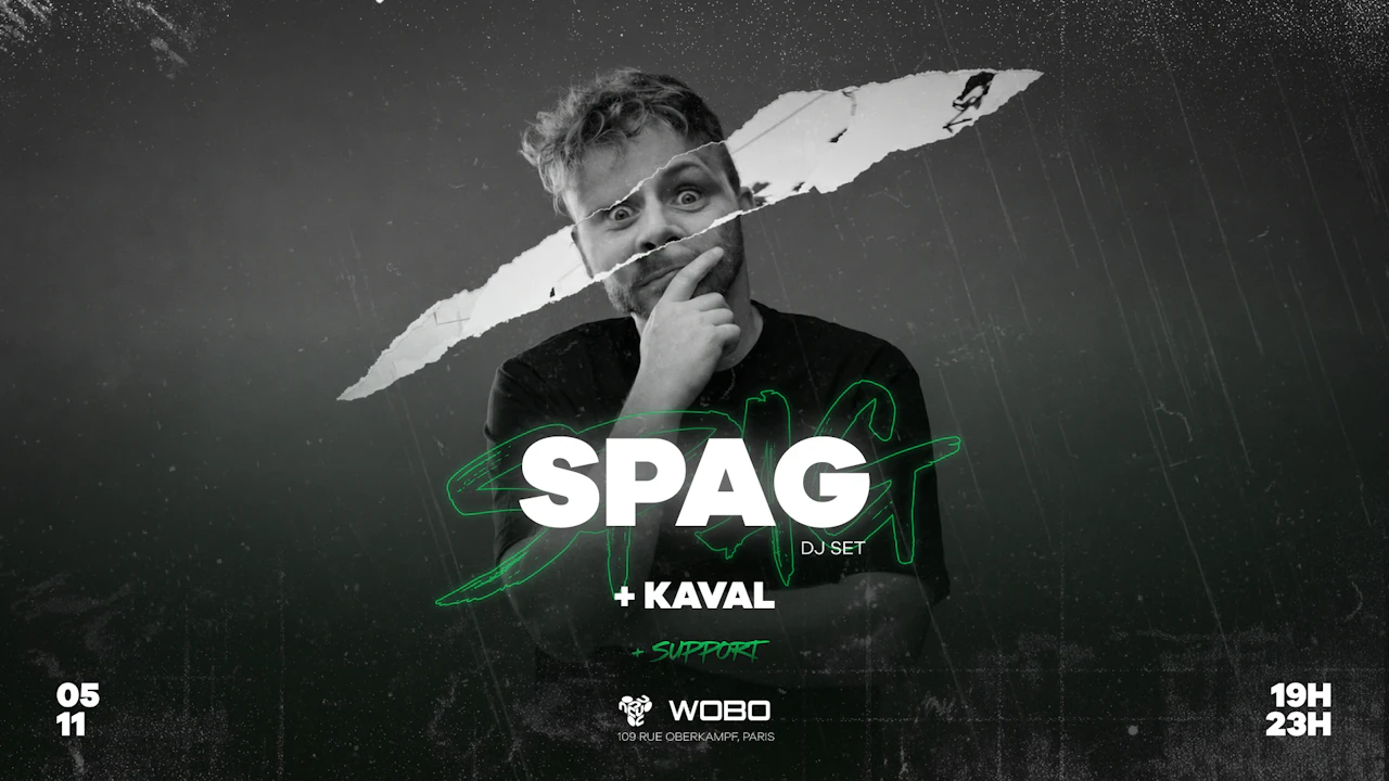 WOBO Presents - SPAG - Nouveau Casino