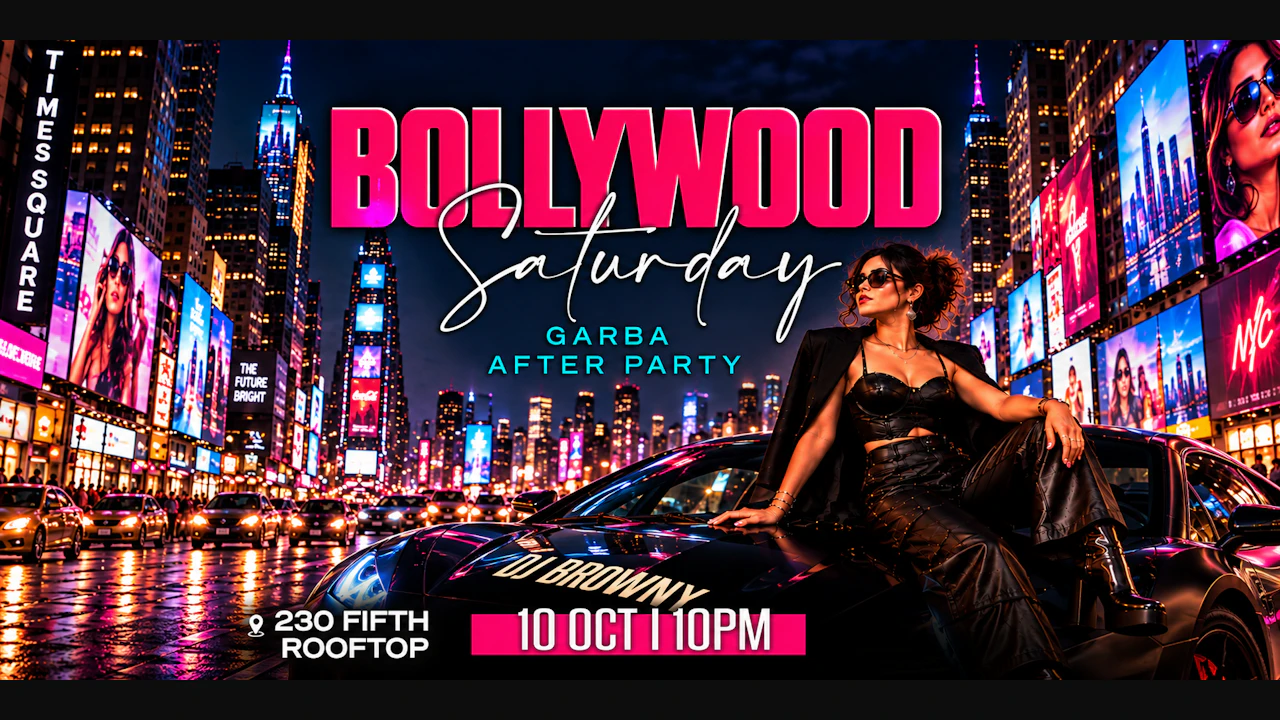 New York Bollywood Saturday Ft. DJ Browny