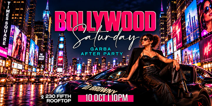 New York Bollywood Saturday Ft. DJ Browny