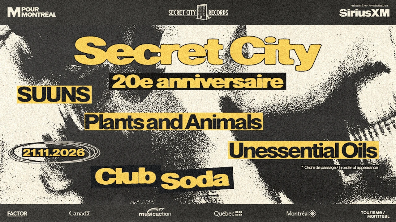 Secret City - 20e Anniversaire