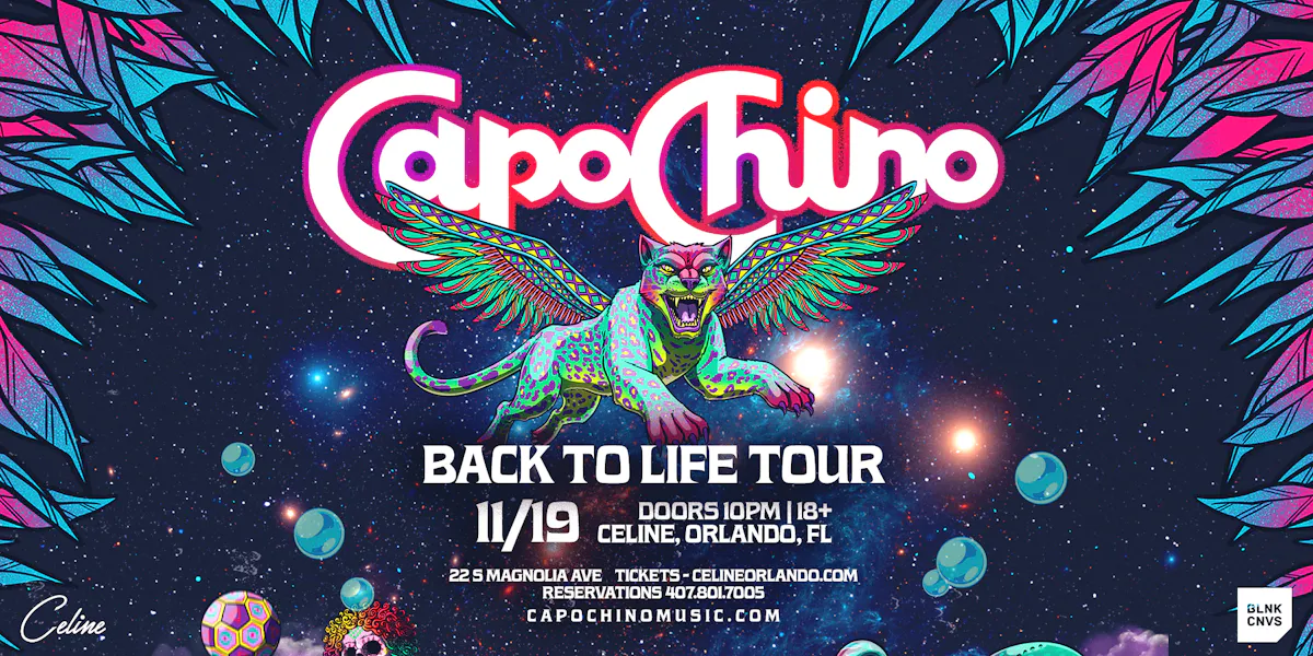 Capochino - Back to Life Tour @ Celine Orlando