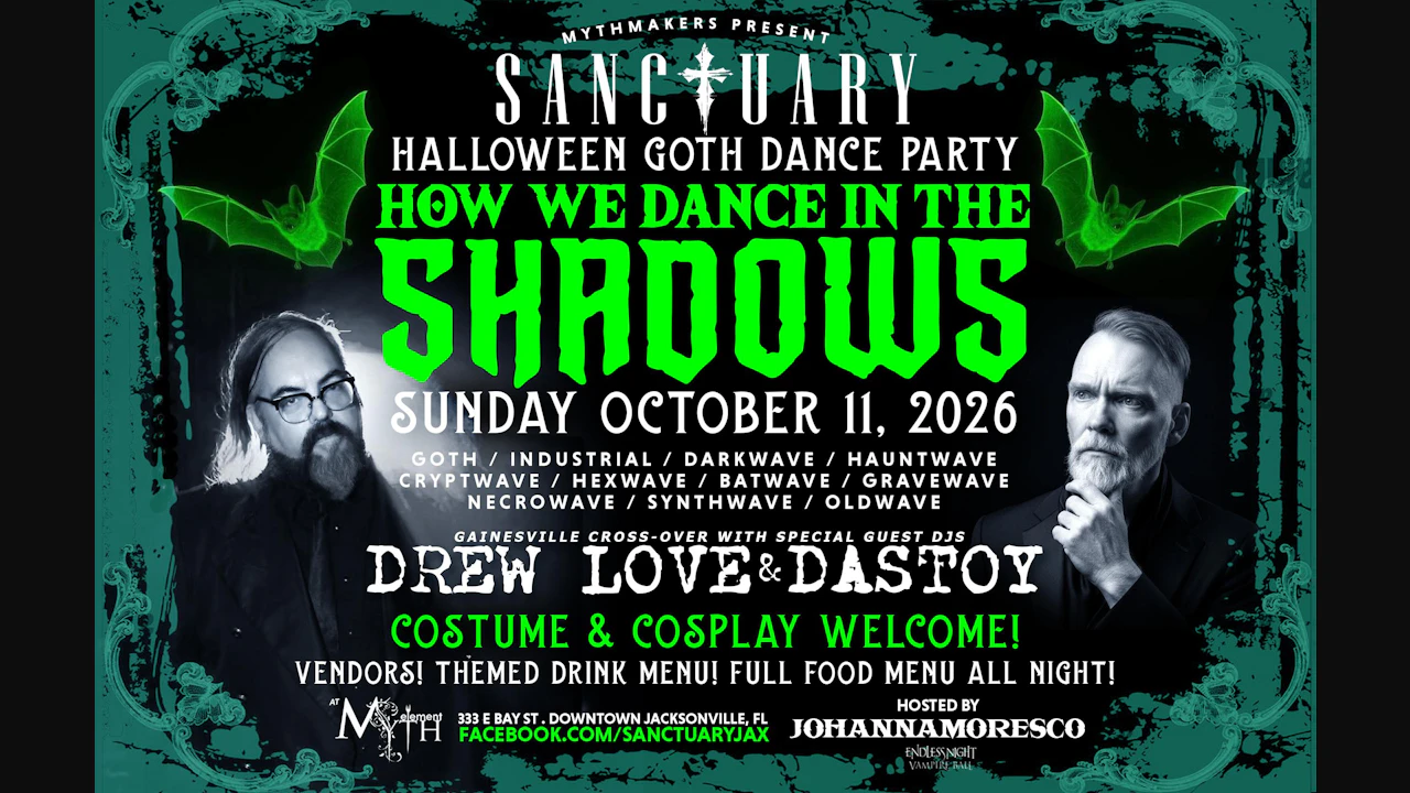 Sanctuary HALLOWEEN Goth Dance Party