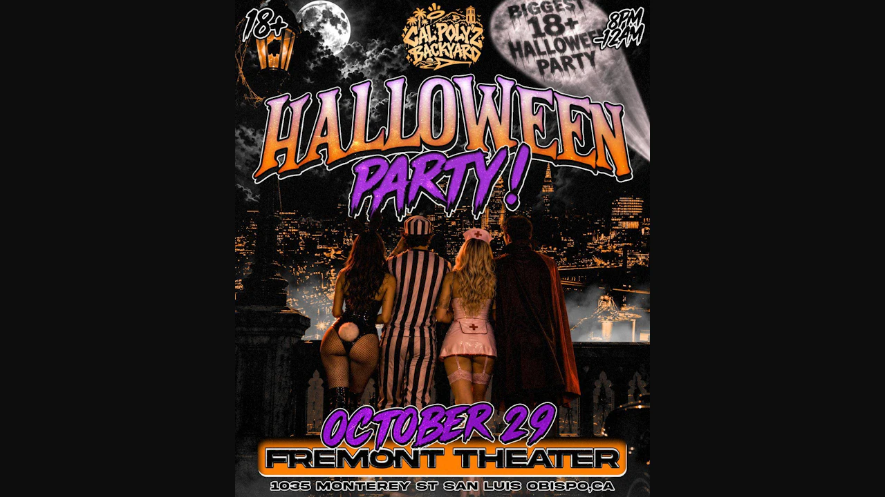 Cal Poly'z Biggest 18+ Halloween Party