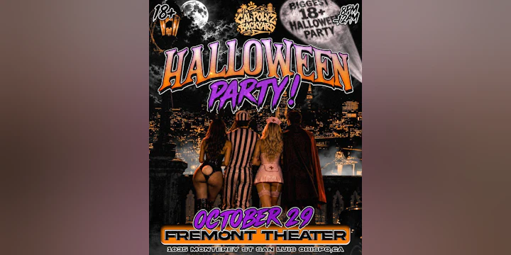 Cal Poly'z Biggest 18+ Halloween Party