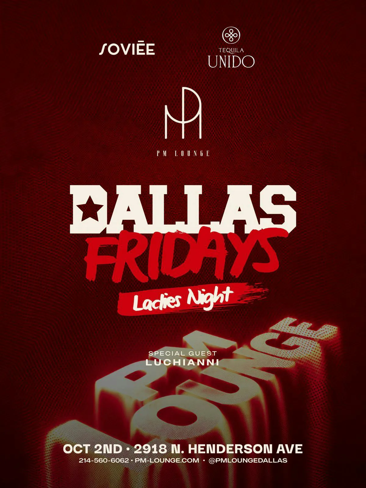 Dallas Fridays — Ladies Night by Soviēe
