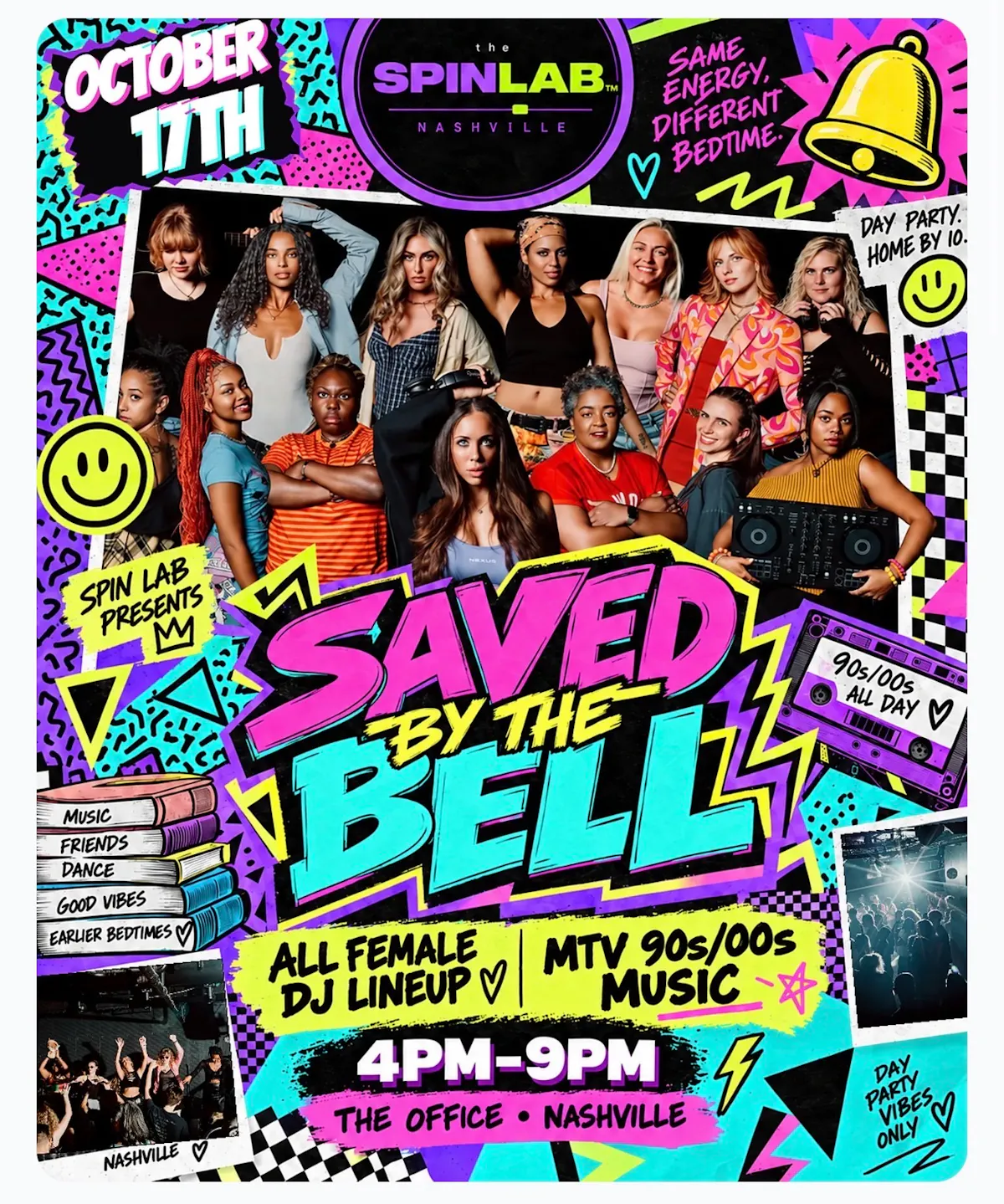 Saved By the Bell Day Party