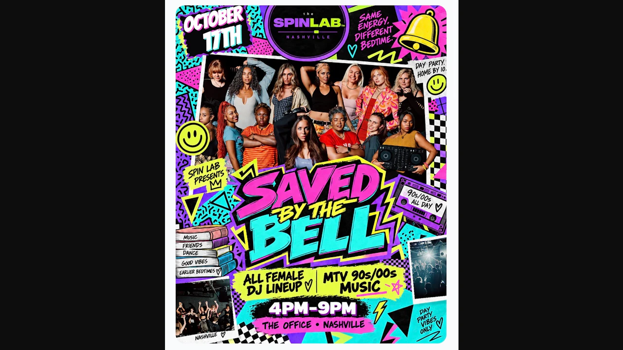 Saved By the Bell Day Party