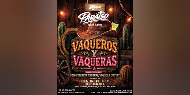 Altura Presents: Vaqueros Y Vaqueras