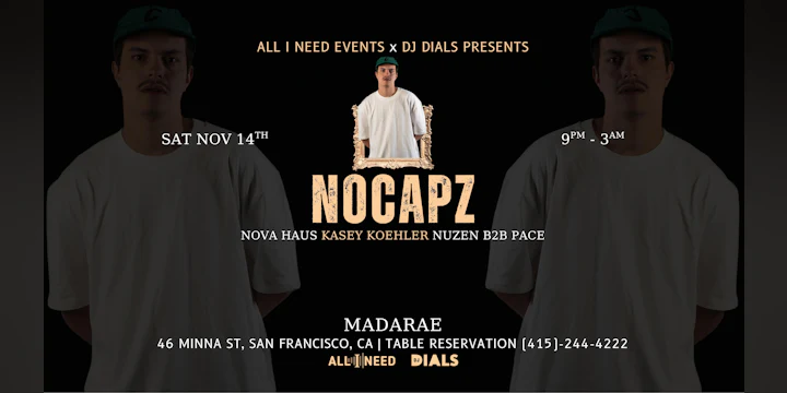 Nocapz (Hot Creations | House, Tech House, Minimal & Afro House)