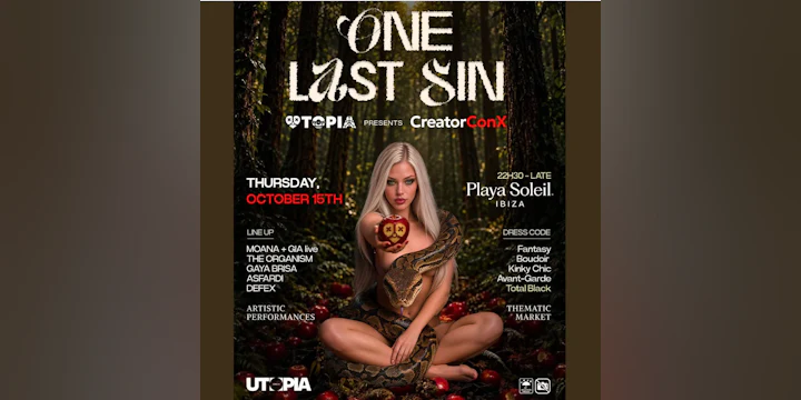 One Last Sin - UTOPIA Present CCX