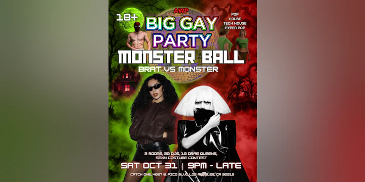 Big Gay Party Brat V.S Monster