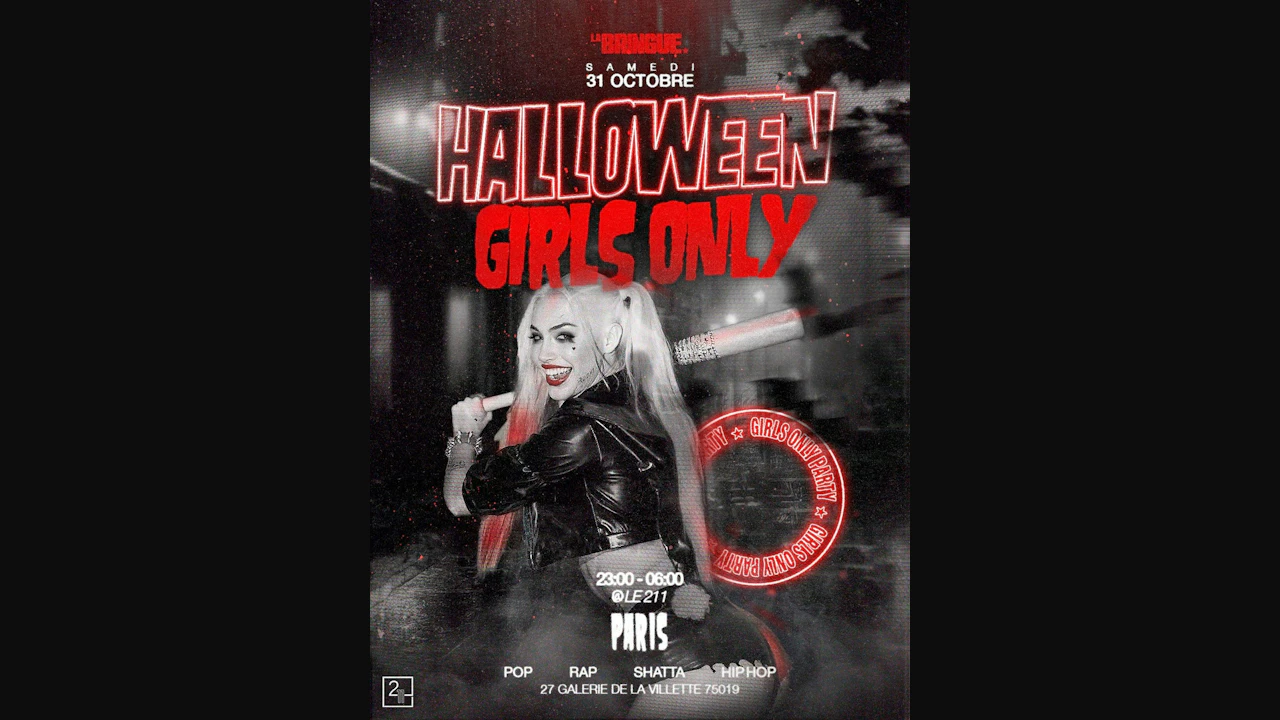 LA Bringue - Halloween Girls Only - Paris