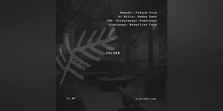 COLORS ft. Zemedi, DJ Billo, ISO, Ciaslecao