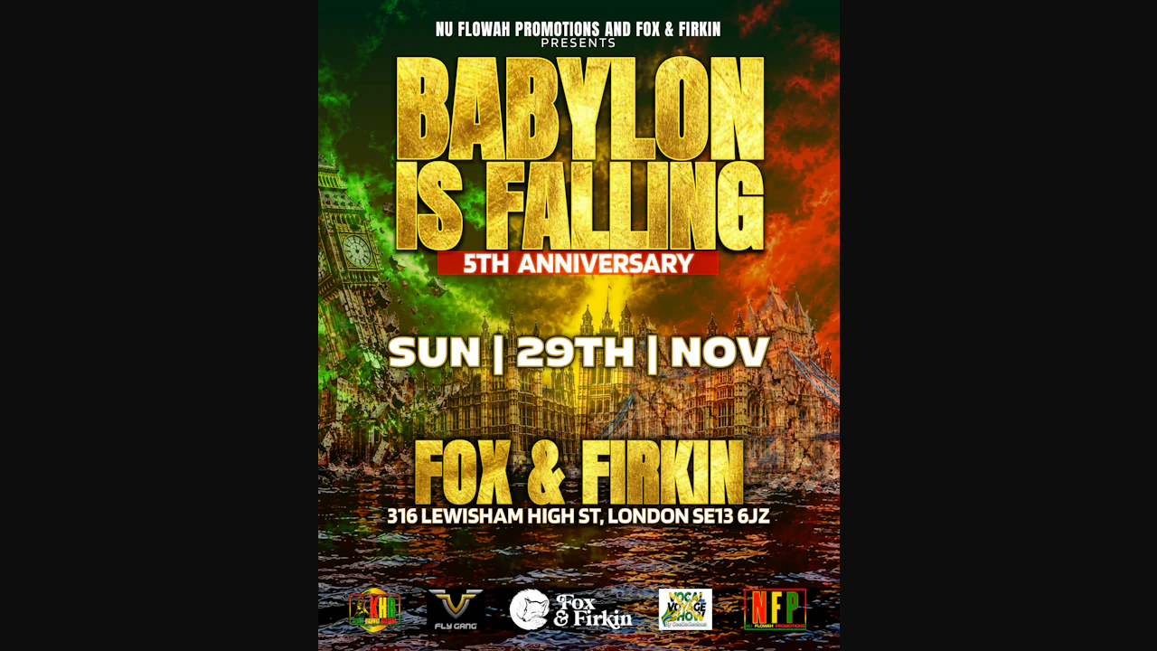 Babylon Is Falling 5th Anniversary