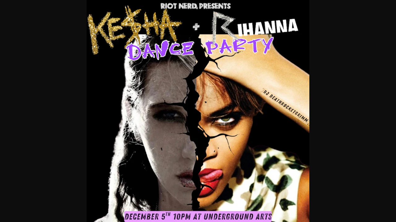 Kesha + Rihanna Dance Party