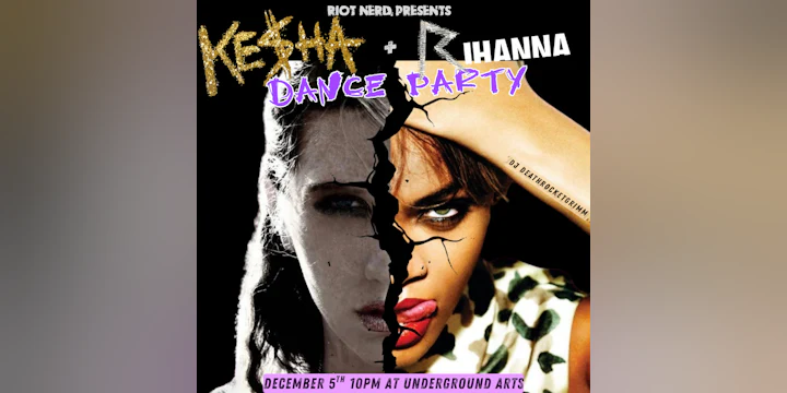 Kesha + Rihanna Dance Party