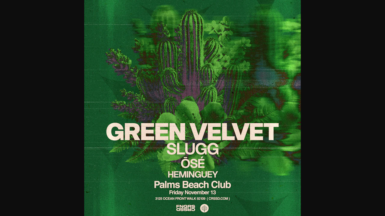 Green Velvet + Slugg + More at Palms Beach Club
