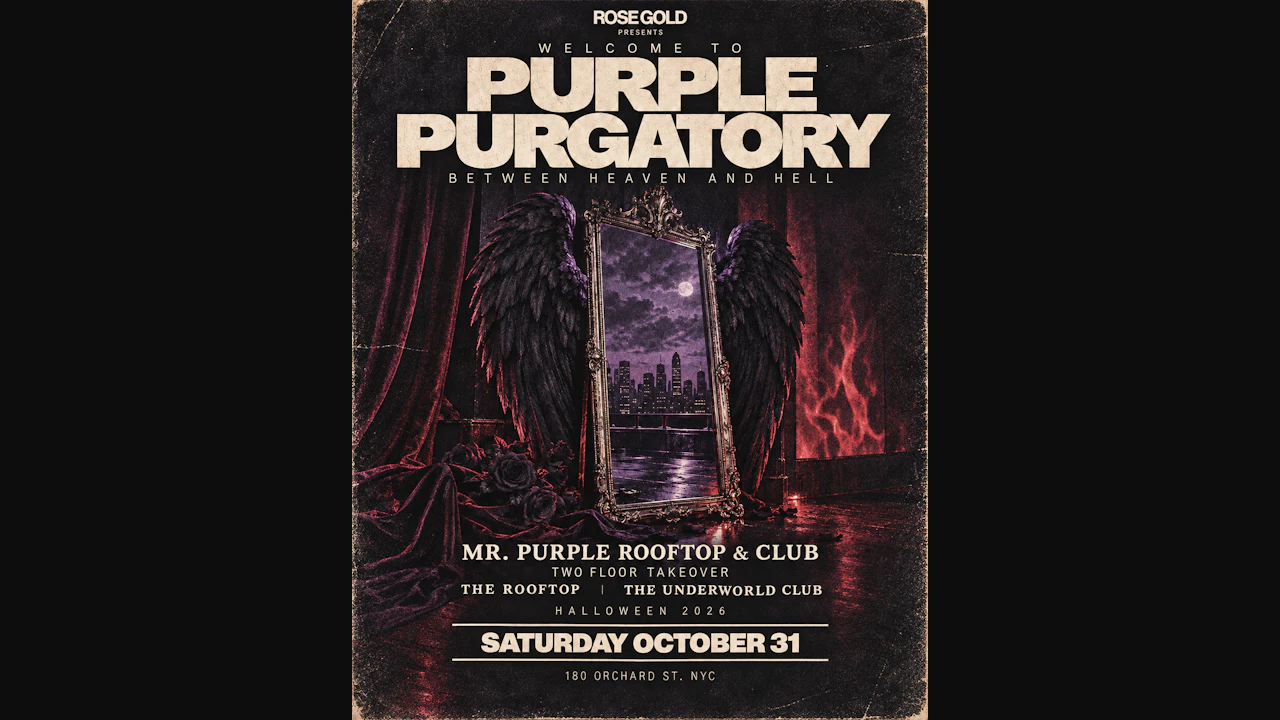 Purple Purgatory Halloween at Mr. Purple—Oct 31