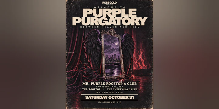 Purple Purgatory Halloween at Mr. Purple—Oct 31