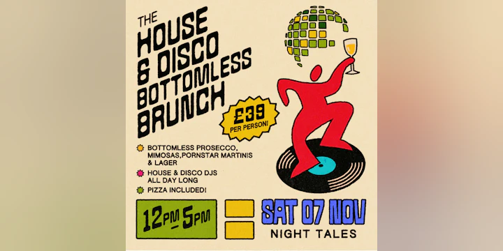 The House & Disco Bottomless Brunch