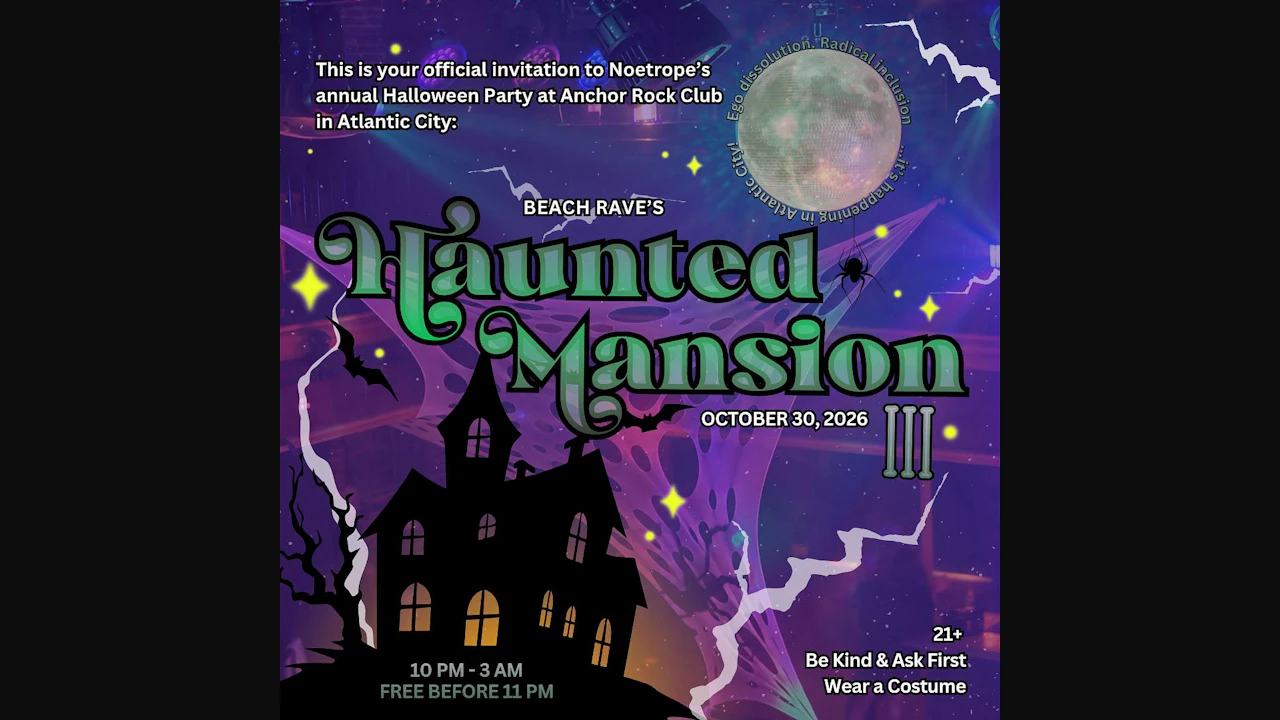 Beach Rave's Haunted Mansion