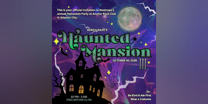 Beach Rave's Haunted Mansion