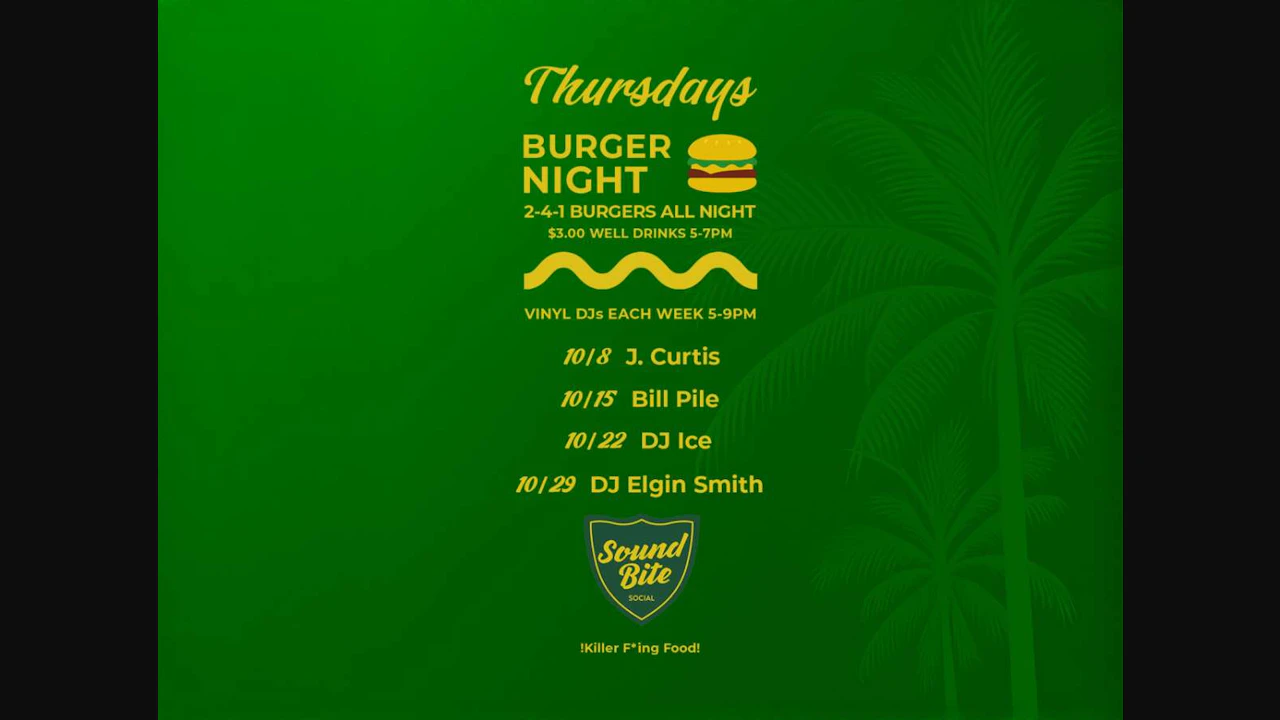 Burger Night - J. Curtis