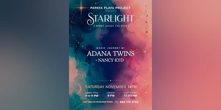 Papaya Playa Project Presents • Starlight •