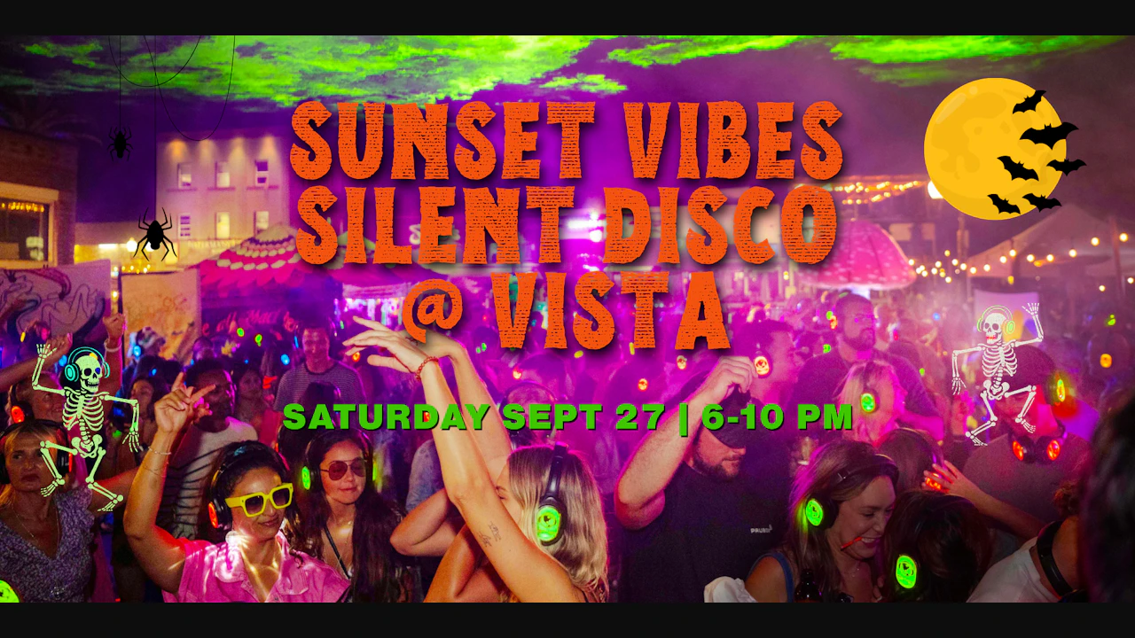 Halloween Bash Sunset Vibes Silent Disco @ Vista / Hermosa Beach