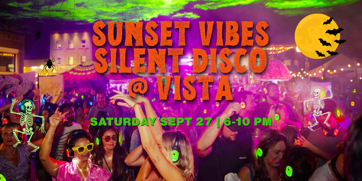 Halloween Bash Sunset Vibes Silent Disco @ Vista / Hermosa Beach