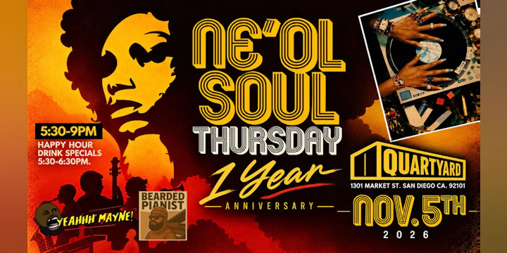 Ne'Ol Soul Thursday: 1 Year Anniversary