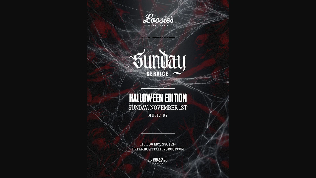 Sunday Service: Halloween Edition @ Loosie's