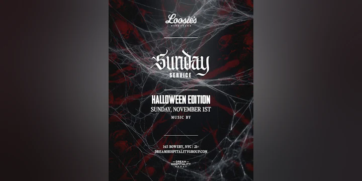 Sunday Service: Halloween Edition @ Loosie's
