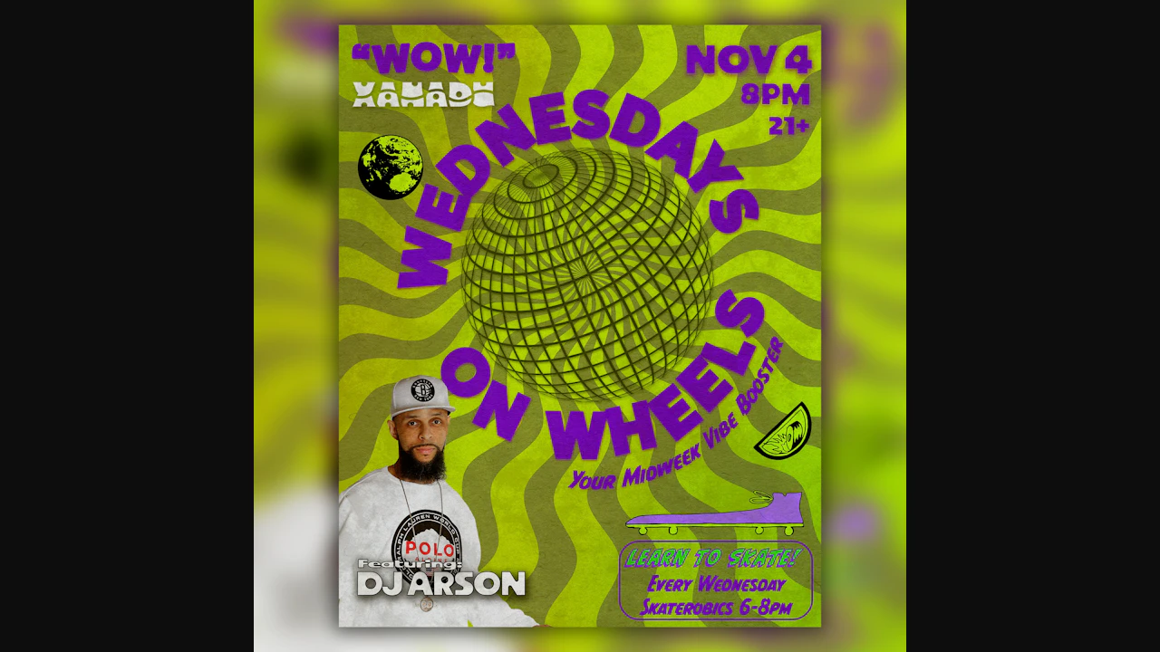 Wednesday on Wheels ft. DJ Arson (skate)