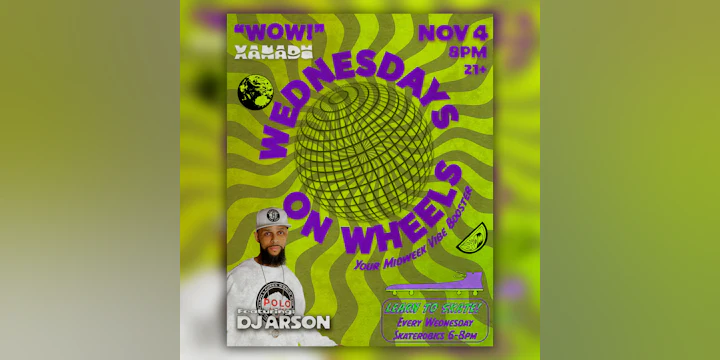 Wednesday on Wheels ft. DJ Arson (skate)