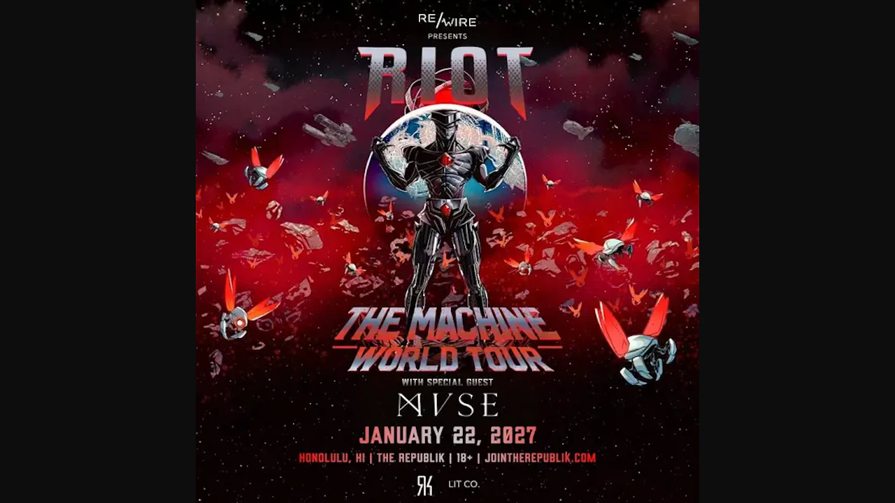RIOT - The Machine World Tour