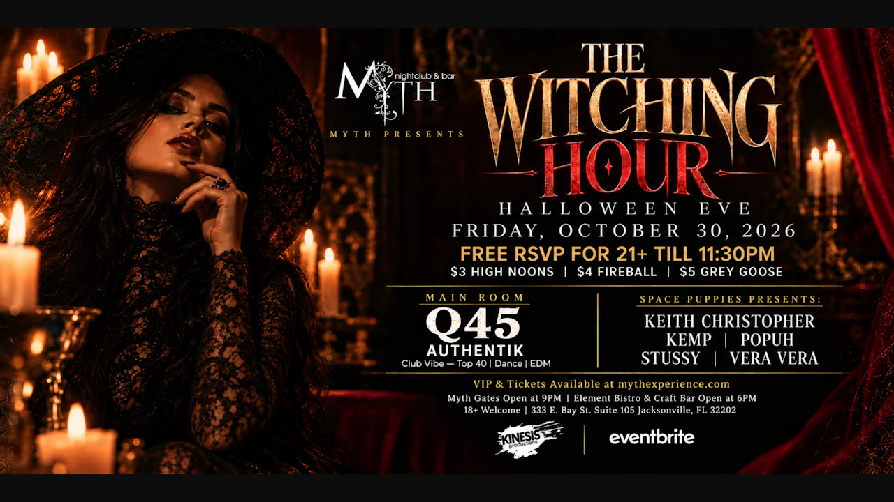 Myth Nightclub Presents: Ignite Fridays - The Witching Hour