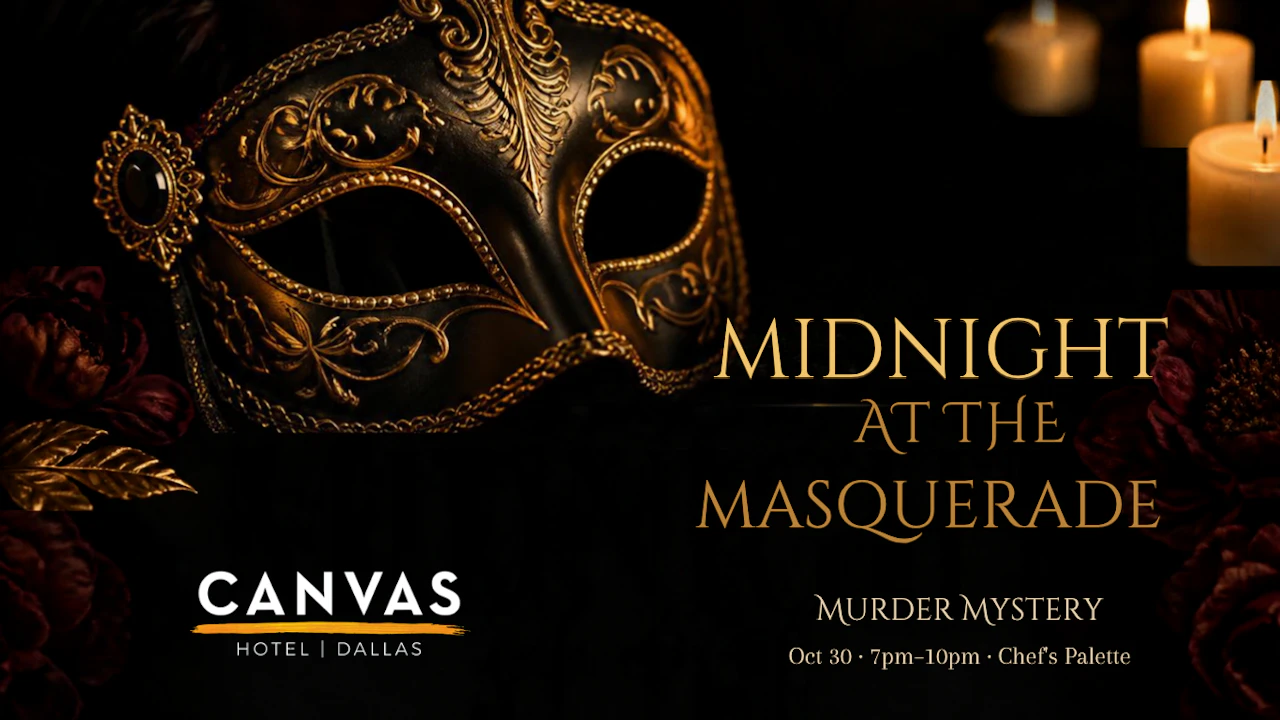 Midnight at the Masquerade: A Murder Mystery Dinner at Chef's Palette