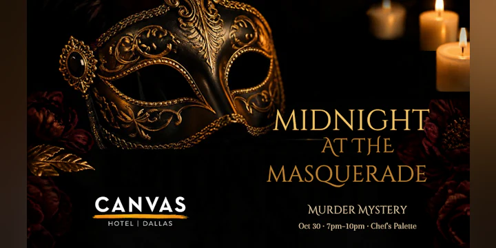 Midnight at the Masquerade: A Murder Mystery Dinner at Chef's Palette